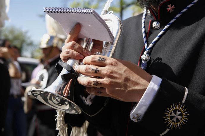 Semana Santa Granada 2019. Procesión del Santísimo Cristo de la Lanzada y María Santísima de la Caridad. 