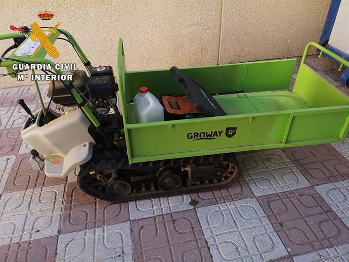 Imagen de la carretilla sustraida