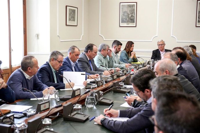 Gabinete de crisis en el Ayuntamiento de Valncia por el coronavirus