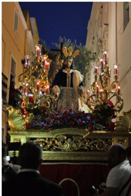 Imagen de archivo de una procesión en Badajoz