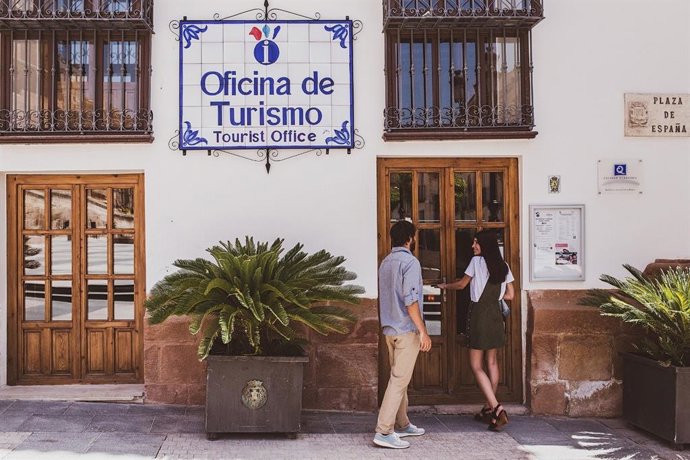 Imagen de una oficina de turismo en Lorca