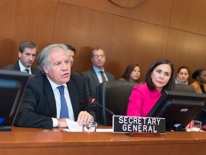 El secretario general de la Organización de Estados Americanos (OEA), Luis Almagro