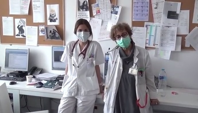 Trabajadoras del Hospital de Dénia