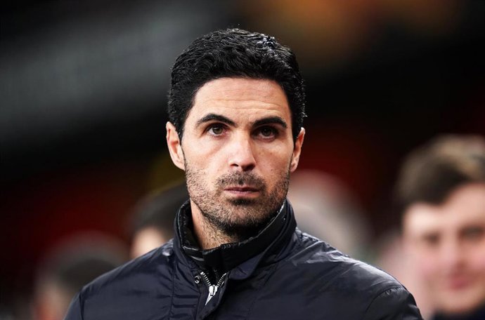 El entrenador del Arsenal, Mikel Arteta
