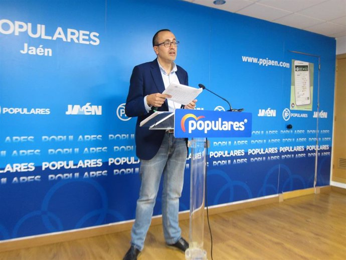El portavoz del PP en el Ayuntamiento de Jaén, Manuel Bonilla/Archivo