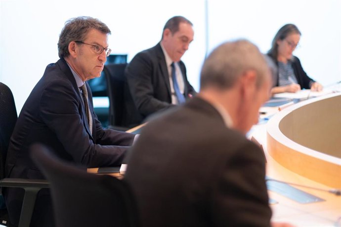 Feijóo presidel a reunión extraordinaria del Consello de la Xunta