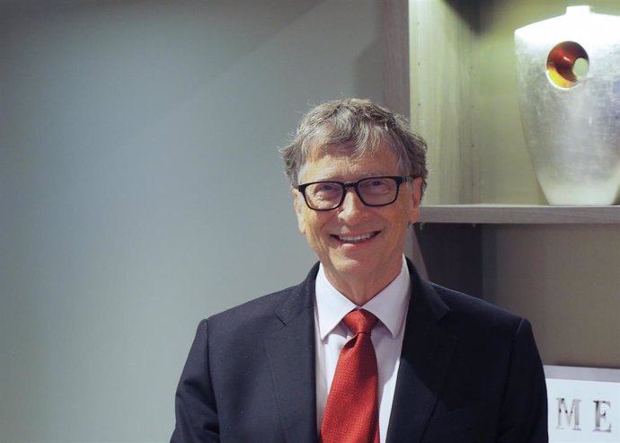 09 October 2019, France, Lyon: US Microsoft founder, Co-Chairman of the Bill & Melinda Gates Foundation, Bill Gates, attends the funding conference of Global Fund to Fight AIDS, Tuberculosis and Malaria. Photo: Christian Bhmer/dpa
