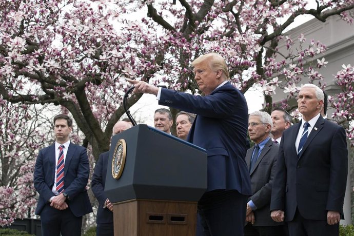 El presidente de Estados Unidos, Donald Trump. 