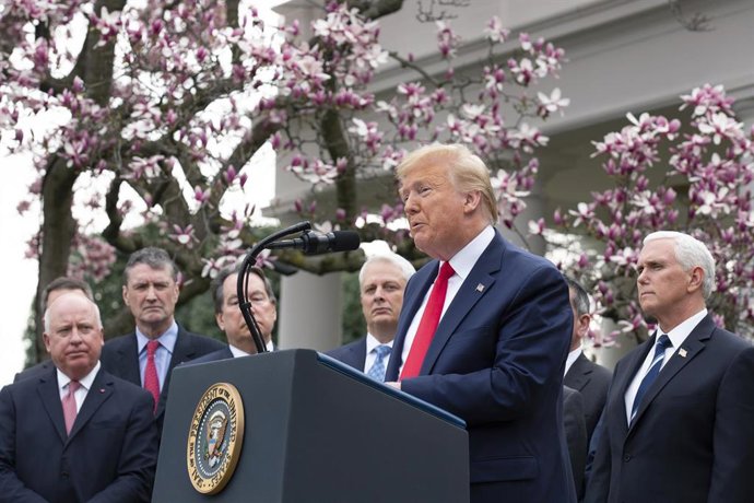 Imagen del presidente de Estados Unidos, Donald Trump. 