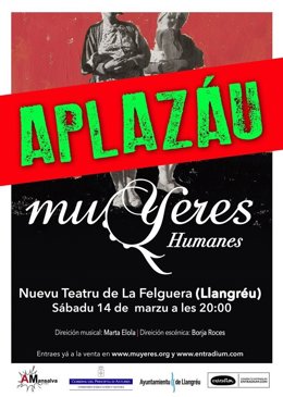 Cartel de muyeres.