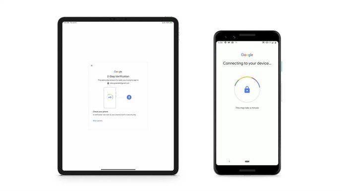Los móviles Android ya sirven como llaves de seguridad en iOS para la verificación en dos pasos