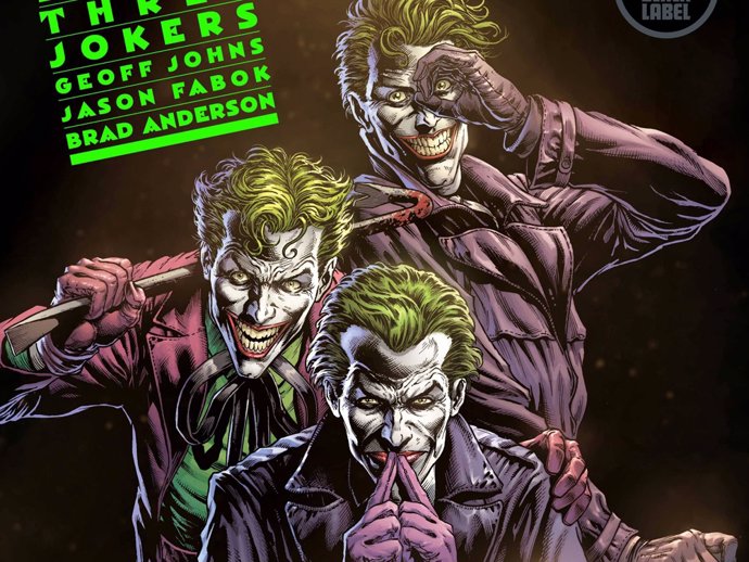Portada de Batman Three Jokers
