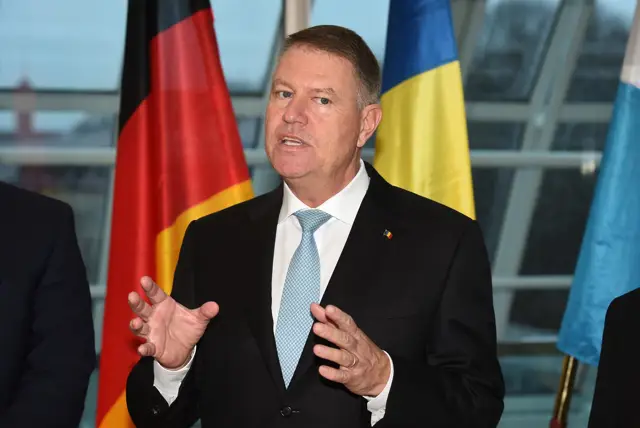 Imagen del presidente de Rumanía, Klaus Werner Iohannis.