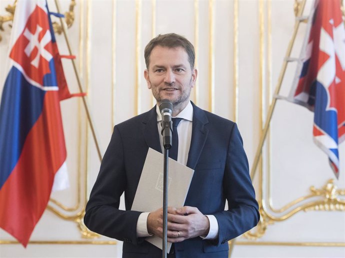 Imagen del líder del partido conservador eslovaco OLaNO, Igor Matovic. 