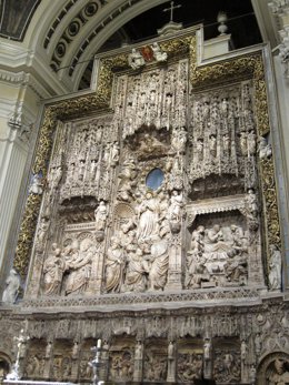 Altar Mayor De La Basílica Del Pilar De Zaragoza.