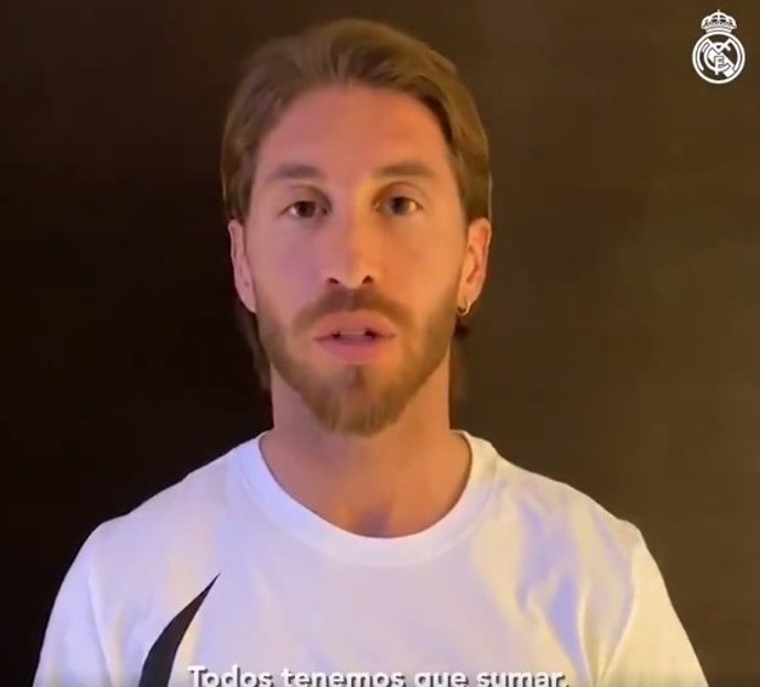 El capitán del Real Madrid, Sergio Ramos