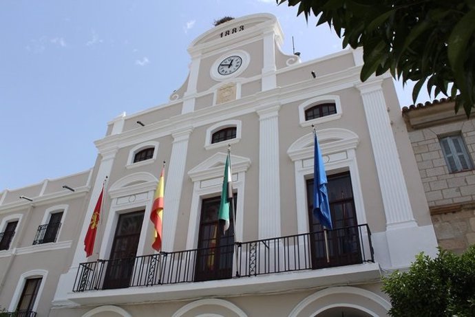 Fachada del Ayuntamiento de Mérida