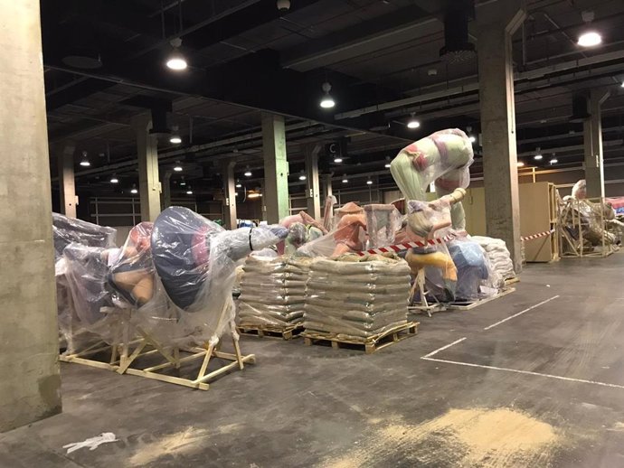 Fallas almacenadas tras su traslado