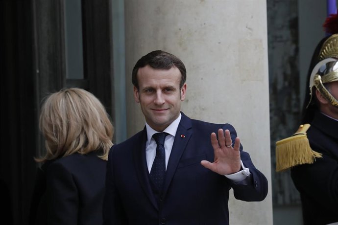 El presidente de Francia, Emmanuel Macron