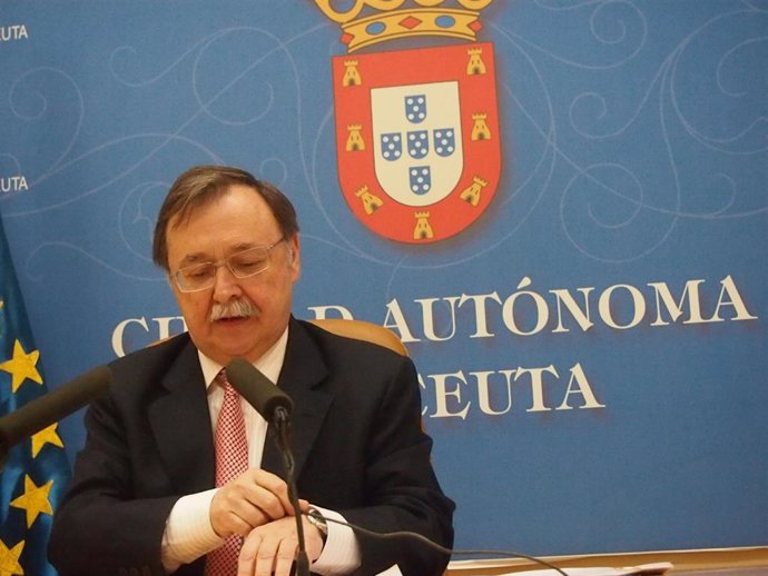 El presidente del Gobierno de Ceuta, Juan Vivas, en una foto de archivo