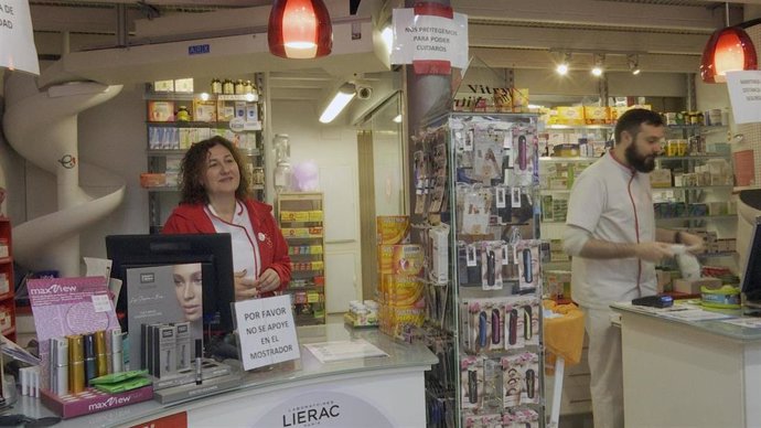 Imagen de la farmacia Sáenz de Buruaga en Bilbao.