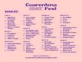 Foto: Horarios del Cuarentena Fest