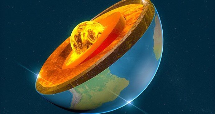 El manto de la Tierra pudo activar el campo magnético temprano del planeta