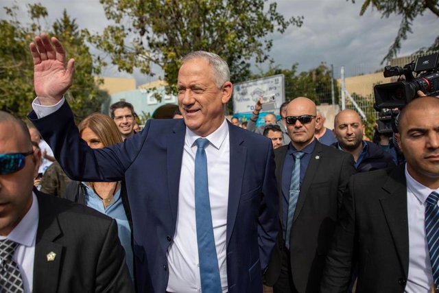 Benny Gantz, primer ministro encargado en Israel