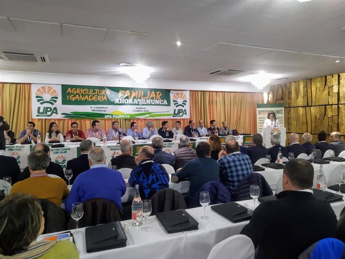 Imagen reciente de las instalaciones del hotel Rey Sancho de Palencia durante la celebración de la Asamble de UPA.