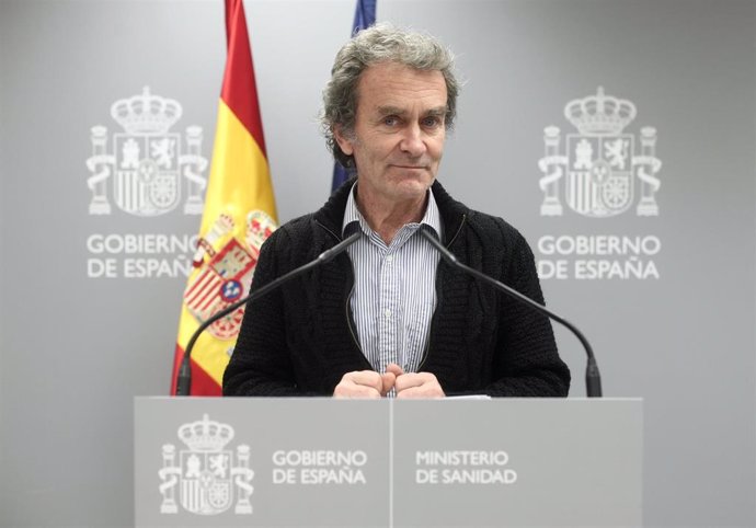 El director del Centro de Coordinación de Alertas y Emergencias Sanitarias, Fernando Simón