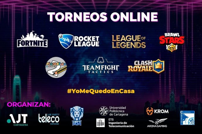 Estudiantes de la UPCT organizan 29 torneos de Esports '#YoMeQuedoEnCasa'