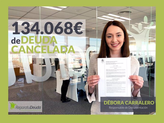 COMUNICADO: Repara tu Deuda consigue la primera cancelación de deuda en Bilbao c