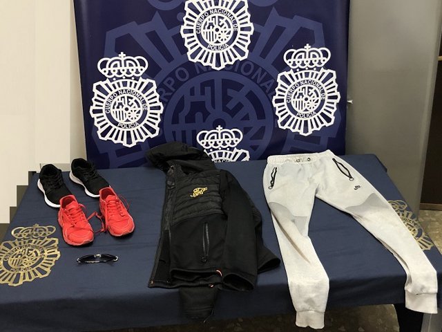 Efectos intervenidos por la Policía Nacional