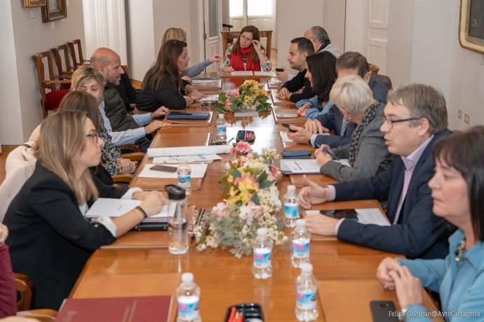 Reunión de la Junta de Gobierno Local. Imagen de archivo