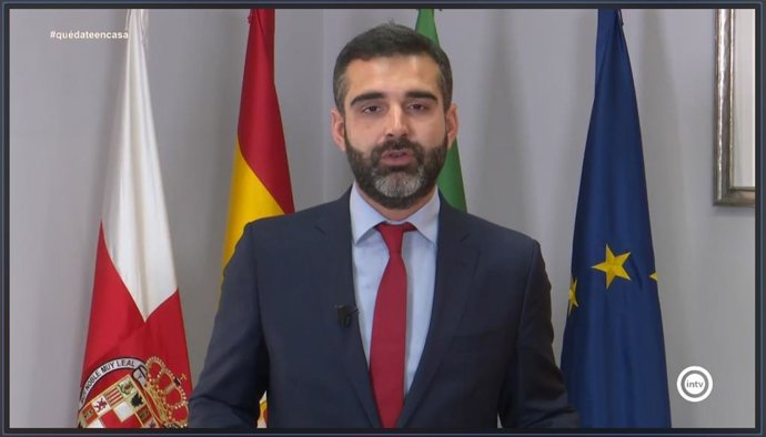 El alcalde de Almería ofrece una comparecencia telemática ante las medidas efectuadas por el coronavirus