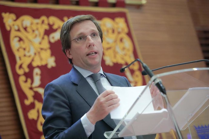 El alcalde de Madrid, José Luis Martínez-Almeida. Archivo. 