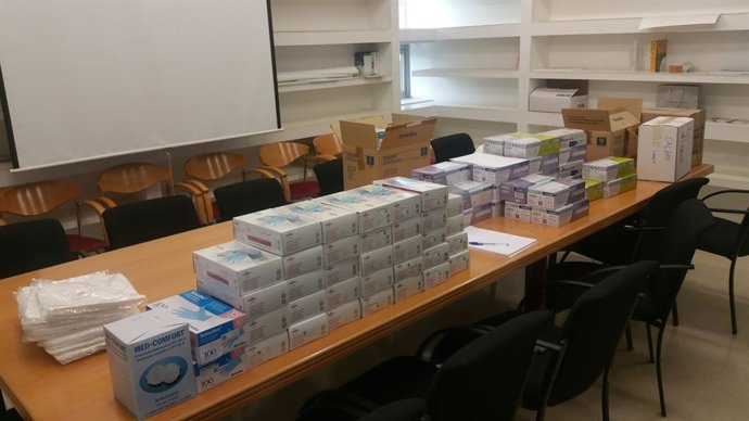 Imagen del material recabado por la UMU