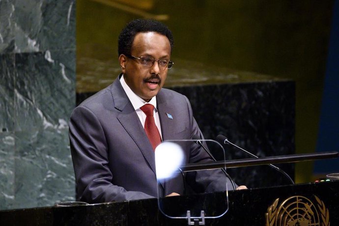 El presidente de Somalia, Mohamed Abdullahi Mohamed, conocido como 'Farmajo'