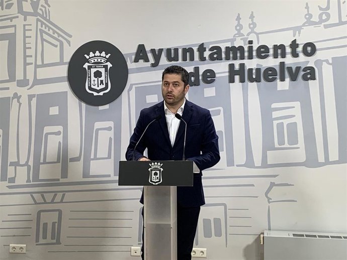 Francisco Baluffo, portavoz del equipo de gobierno (PSOE) en el Ayuntamiento de Huelva.