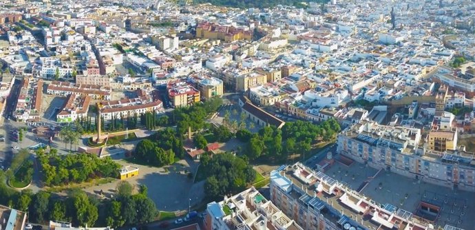 Vistas panorámicas del municipio sevillano de Alcalá de Guadaíra