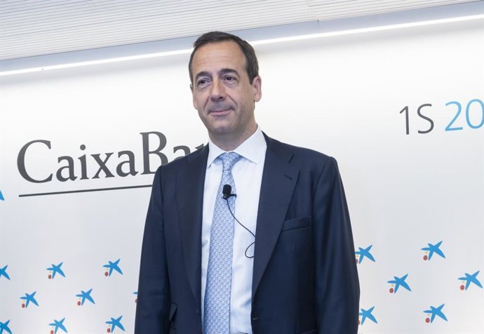 El consejero delegado de CaixaBank, Gonzalo Gortázar
