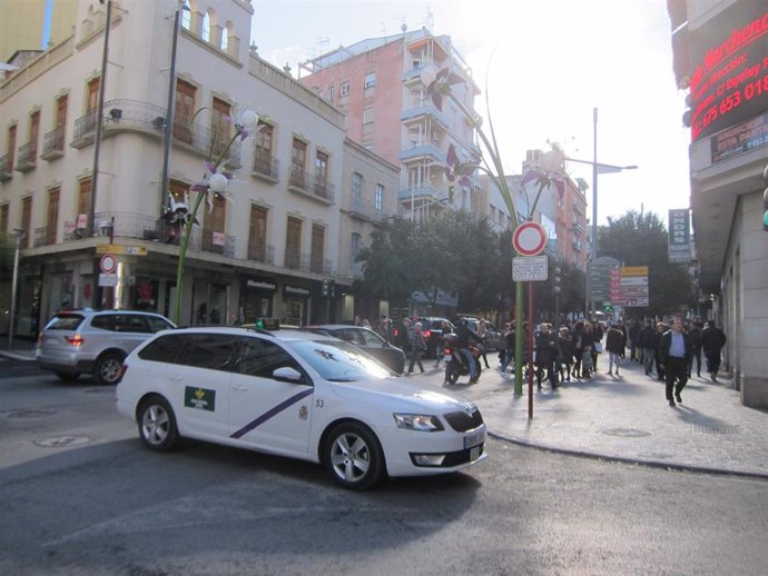 Se reduce el número de taxis al 50 por ciento en Jaén capital