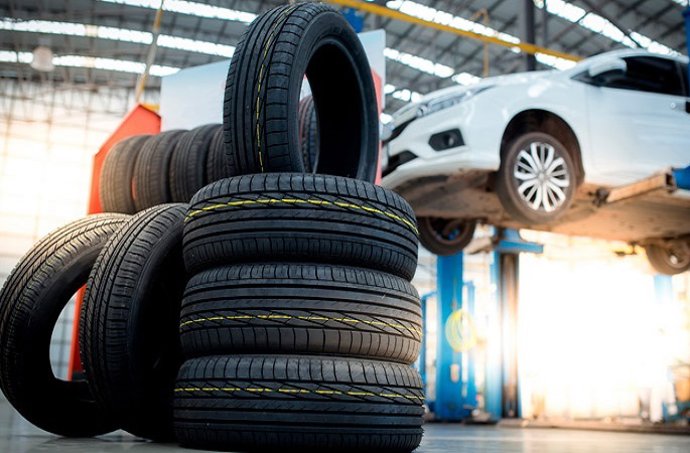 Imagen de neumáticos.
