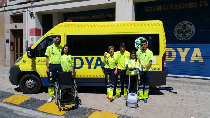 Voluntarios de DYA Navarra