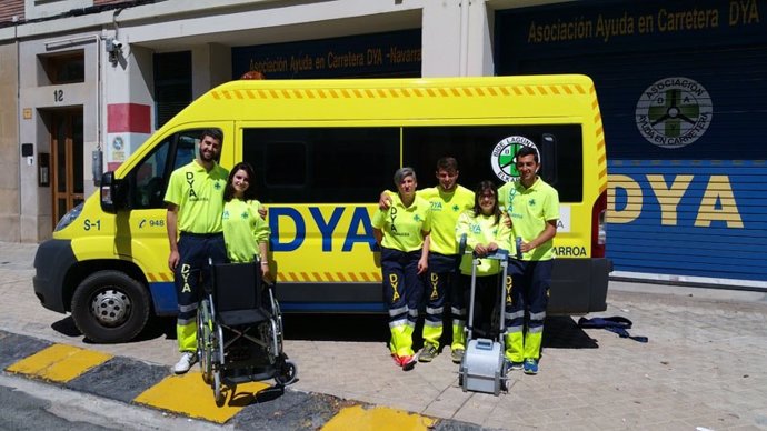 Voluntarios de DYA Navarra