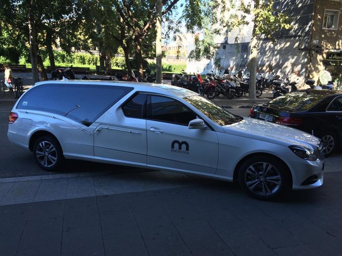 Coche funerario de Grupo Mémora