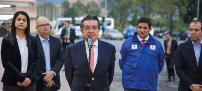 El ministro de Salud de Colombia, Fernando Ruiz