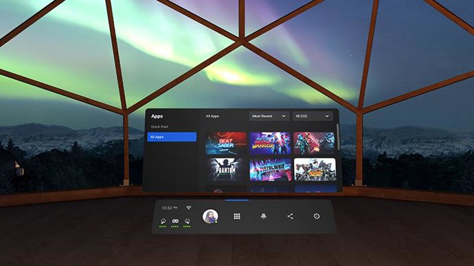 La actualización de Oculus Quest rediseña el menú universal e introduce la multi