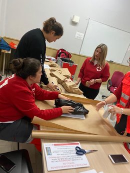 Voluntarios de Cruz Roja