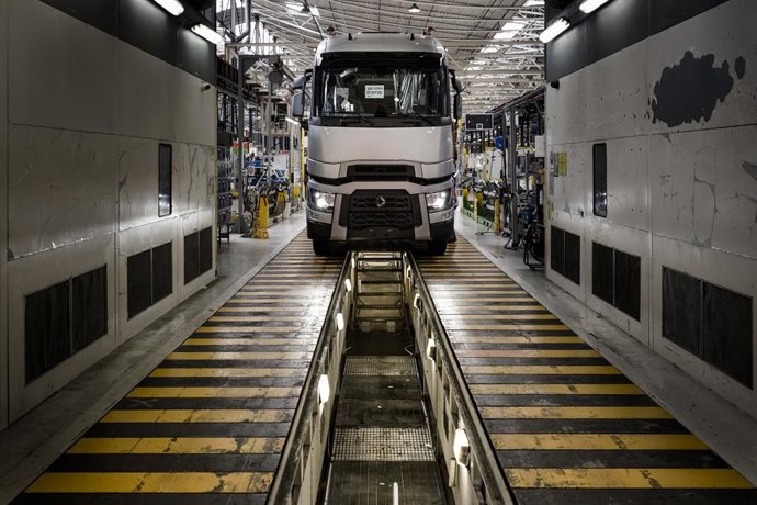 Imagen de una de las factorías de Renault Trucks en Francia.